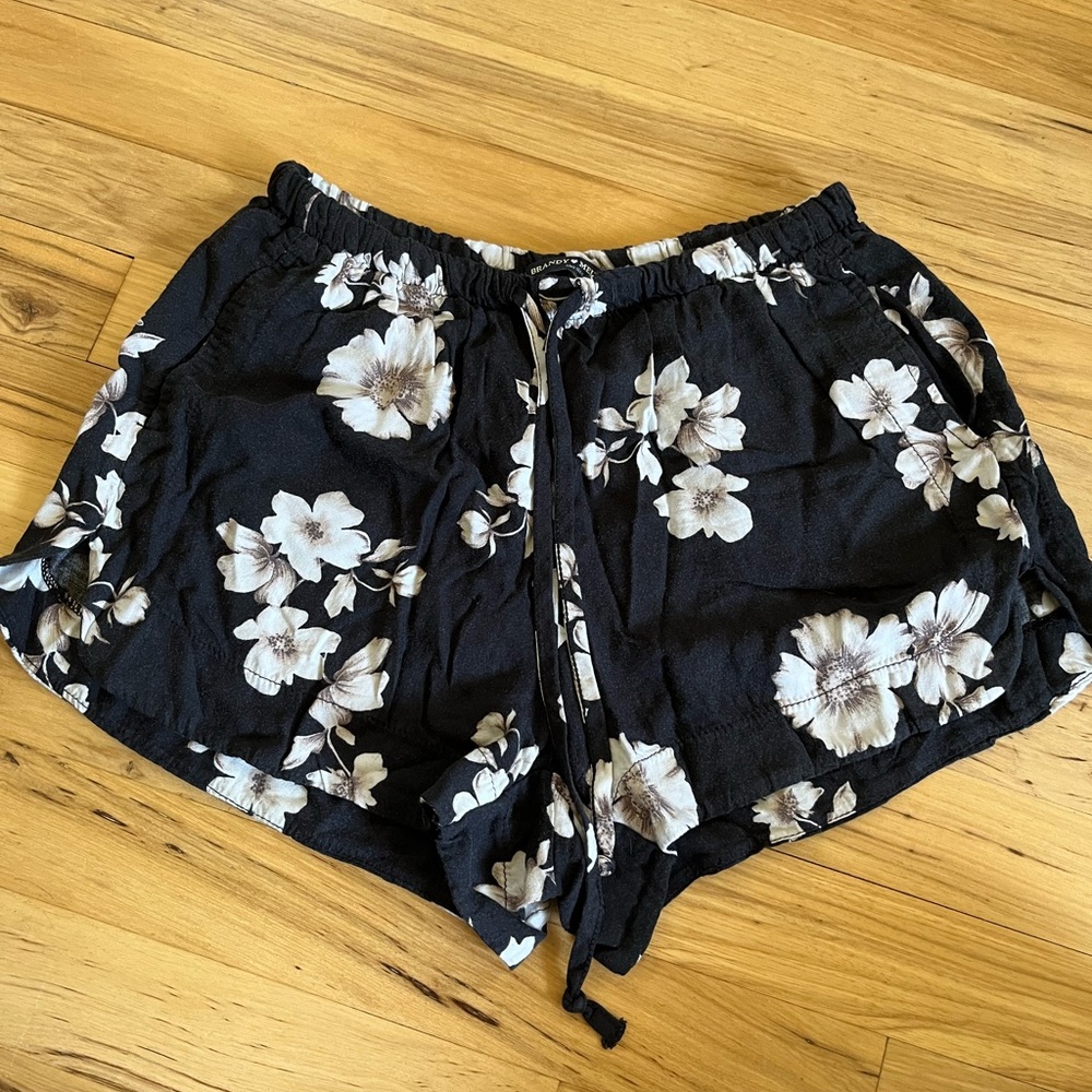 Brandy Melville Floral Shorts